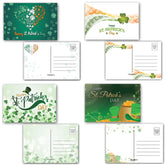 Stonehouse Collection | Assorted St. Patrick's Day Postcards | 4 x 6 Inch Happy St. Patrick's Day Postcard Set | 40 Postcards | 4 Different St. Patricks Day Designs (Assorted)