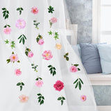6 Pcs Artificial Flower Garland Hanging Decorations,5.9Ft Hanging Flowers For Backdrop Floral Garland With Hooks Fake Wildflower Garlands For Home Garden Spring Summer Wedding Party Arch Wall