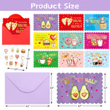 Funny Valentines Day Cards Kids Adult 36 Pcs Gold Foil Valentine Coworker Pun Cards Classroom Exchange Cards Prizes Holiday School Office Business Party Favor Supplies