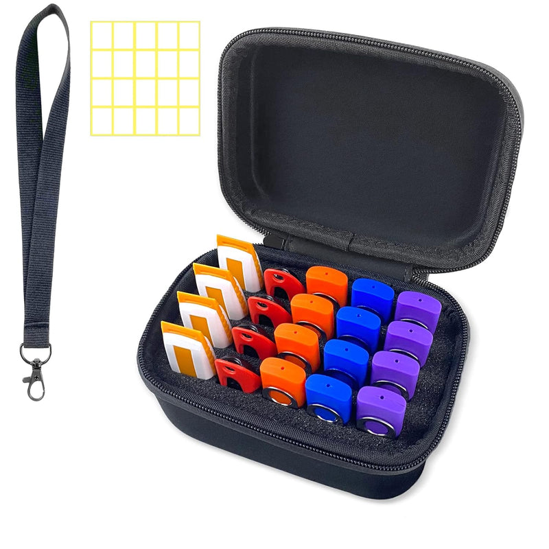 Flash Drive Case Usb Holder 20 Slots Memory Stick Storage Case Hard Shell Thum