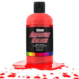Neon Red Acrylic Special Effects Airbrush Paint - 8Oz Ready To Spray Air Brush Paint For Nails, Models, Fabric - Water-Based Air Brush Painting