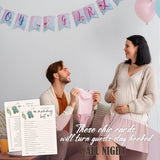Hilarious Baby Shower Games, Locally Grown Who Knows Mommy Best Game, Would Mommy Rather Locally Grown Baby Shower Decorations -30 Pcs, 5X7 In - G08