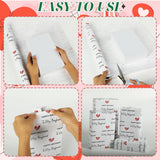 Boyfriend Birthday Wrapping Paper Roll, 17 Inch × 16.4 Feet, Boyfriend Happy Birthday Gift Wrap With Heart Pattern For Him Valentine'S Day Anniversary Party Holiday