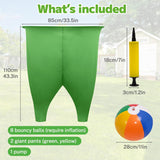 Granny Pants Party Game For Adults, Grannies Pants Ball Catching Game, Outdoor Granny Family Panties Games With 8 Colorful Bouncy Balls & 1 Air Pump For Fun Family Reunion & Adult Groups Yard Games