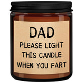 Dad Christmas Gifts For Men Funny Birthday Christmas Gifts For Dad From Daughter & Son Unique Mens Gift For Dads Who Have Everything Hilarious Holiday Presents Gag Gift For Fathers, 100% Soy Wax