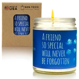 Back to Basics Pet Memorial Candle | Gifts for Loss of Dog or Cat - 9oz Lavender Scented Candle, Non-Toxic Vegan Soy Coconut Wax with Gift Box, Think of You, Grief