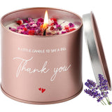 Candle Gifts Thank You Gifts For Women Men, 9Oz Lavender Thank You Candle For Teachers, Coaches, Pastors, Coworkers, Nurse, Boss, Appreciation Gift For Baby Shower, Wedding