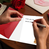 Funny Valentine'S Day Card For Him Her Sentimental Anniversary Card For Husband Wife, Boyfriend Girlfriend Still In Love Valentines Day Romantic Greeting Card With Red Envelope For Him