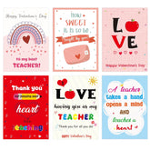 Valentine'S Day Cards For Teachers Happy Valentine Teacher Appreciation Cards Holiday Thank You Notes 12Pcs