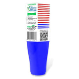Reusable Party Pong Cup Set By Partypong - 22 Reusable Cups, 3 Balls, & Plastic Game Card