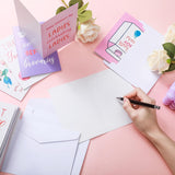 72 Pcs Galentine'S Day Cards Assortment Pink Greeting Cards With Envelopes Gift Galentine Cards Bulk Galentines Party Favor For Hearts Day Wedding Classroom Exchange