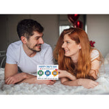Naughty Fathers Day Card - Funny Scratch Off Fathers Day Card With Envelope Happy Dilfs Day Gift Cards Valentines Day Gift For Boyfriend Husband From Wife