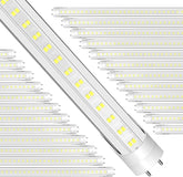 24 Pack 4FT LED T8 T10 T12 Tube Lights 28W 4000LM 5000K Dual End Ballast Bypass Bulbs