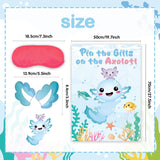 Pin The Gills On The Axolotl Party Game With Stickers And Blindfolds Axolotl Supplies Decorations Themed Activity For Parties Family Events And Gatherings