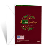 Grandma Christmas Card, Made In America, Thick Card Stock With Premium Envelope Packaged In A Reusable Presentation Mailer, Eco-Friendly, 5In X 7.75In