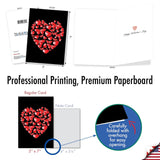 - Valentine'S Day Greeting Card With Envelope (4.63 X 6.75 Inch) - Hearts And Butterflies C9076Cvdg