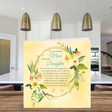 Traditional Birthday Card For Mom From Daughter, Beautiful Classic Floral Bouquet Mothers Day Card Gift For Mother, 5.7 X 5.7 Inch Seasonal Mommy Momma Mam Mammy Flower Gifts Greeting Cards