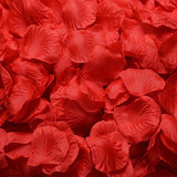 1000 Pcs Red Rose Petals Artificial Rose Petals For Wedding Proposal Anniversary Love Romantic Night Decorations