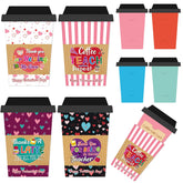 Teacher Valentines Gift Card Holders Valentine’S Day Coffee Gift Card Holder For Teacher Appreciation Gift Card Holders Bulk Cute Gifts Card Holder Valentines Day Greeting Cards For Teacher