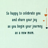 Hallmark First Mother's Day Card for New Mom (Sweetness and Love) for Wife, Daughter, Daughter in Law, Friend