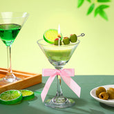 Dirty Martini Cocktail Candle Gifts For Women Men Funny Scented Candle With Bow, Unique Cocktail Candles Gift For A Tini Bit Older Martini Party Bachelorette Birthday Bridal Shower