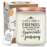 Best Friend Birthday Gifts For Women - Best Friend Candles With Sayings - Christmas, Friendship Gifts - Lavender Scented Candles