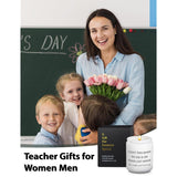 Preschool Teacher Gifts For Women Men, Christmas Gifts For School Bus Driver Daycare Provider Nanny Babysitter Caregiver, Thank You Present For Teachers Appreciation Lavender Scented Candle