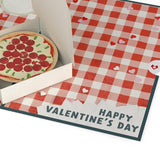 Valentines Day Card For Her, Him - 3D Romantic Greeting Pop-Up Cards - You'Ve Stolen A Pizza My Heart - 5" X 7" - Blank Notecard & Envelope Included