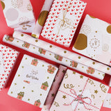Premium Pink Girly Gift Wrapping Paper Set Of 5 Mini Rolls (17" X 120") - Cute & Girly Wrap For Women, Girls, And Wife, Perfect For Princess Party And Happy Birthday