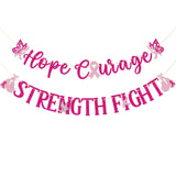 Breast Cancer Awareness Banner, Pre-strung