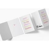 Funny Birthday Card For Grandmother, Her – Grandson And Granddaughter – Anniversary Card For Coworkers, Family, Friends – With Envelope (Greatest Grandmother)