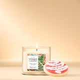 Yankee Candle Small Tumbler Scented Candle with up to 40 Hour Burn Time, Premium Plant Wax Blend for Consistent Burn, 4.3 oz Tumbler Candle with Room Filling Fragrance, Christmas Cookie