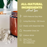 Scented Candle For Women Empowerment | 100% Soy Wax, Lavender Vanilla | Birthday Gifts For Women, Best Friends, Sister, Mom, Coworker | Strong Woman Present For New Job Promotion, Good Luck, Christmas
