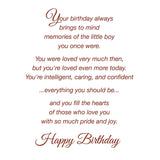 - Birthday Card For Grandson - Made In Usa - Large Card Opens To 10" X 7.75" - D#95736