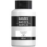 LIQUITEX Acrylic Paint Basics B-065, Titanium White, 13.5 fl oz (400 ml), 16003065