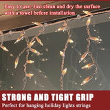 100 Pack Suction Cups For Glass - 1.2''/30Mm Small Clear Rubber Suckers For Holiday Christmas Lights String Decoration, Strong Adhesive Suction Cups Holder For Table Window Mirror Bathroom