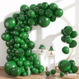 153Pcs Dark Green Balloons Arch Garland Kit Different Sizes 18 12 10 5 Inch Emerald Light Green Latex Balloon For Birthday Dinosaur Safari Jungle Baby Shower Christmas Party Decorations