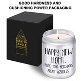 House Warming Gifts For New Home - Housewarming Gift, Funny Housewarming Presents, New Home Owner Gift, New House Present, Lavender Candles