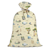 1 Pcs Extra Large Plastic Gift Bag, Bear Oversized Favors Gift Bags, Large Gift Wrapping Bags For Baby Shower Gender Reveal Birthday, Pooh Party Favors Supplies Decoration, 56" X 36"