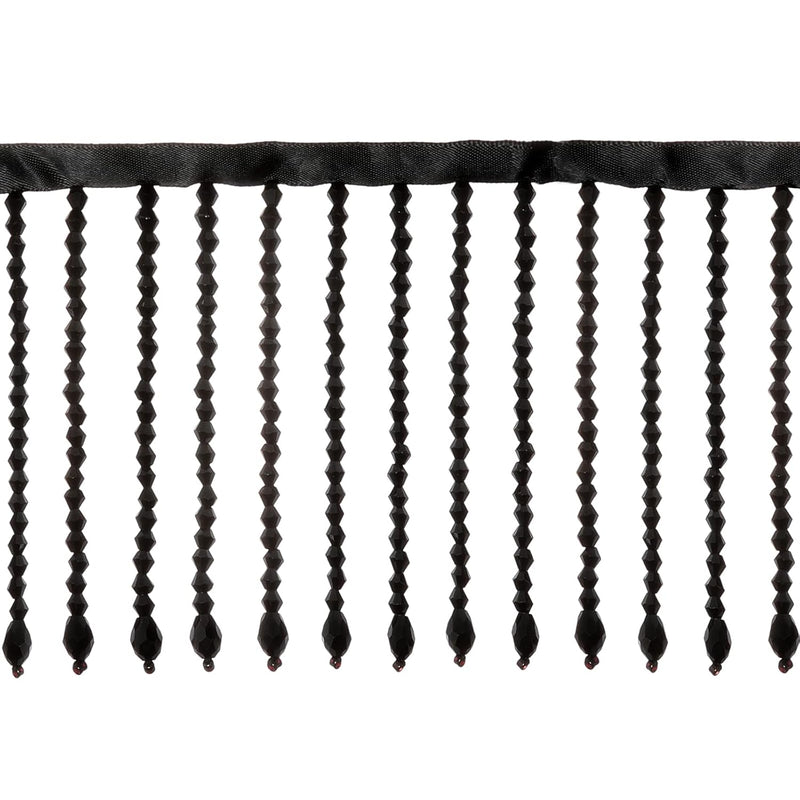 1 Yard Crystal Beaded Fringe Trim - 3.5In Wide Sewing Beaded Fringe Fo