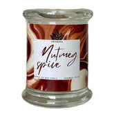 Soy Wax Candle (Nutmeg Spice)