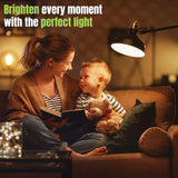 GU24 CFL Light Bulbs T3 Spiral 23W 100W Equivalent 2700K Soft White 1600 Lumens 2 Pack