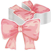 50 Pcs Pink Bow Paper Napkins Bowknot Shaped Coquette Bow Napkins For Halloween Christmas Coquette Party Supplies Bachelorette Decorations Bridal Engagement Baby Shower Tea Party