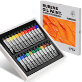 Oil Paint, 24 Colors*20Ml/0.67 Oz Tubes, Professional Bright Oil Colors With High Saturation, Creamy Texture, And Consistency, Art Supplies For Artists, Students, Beginners