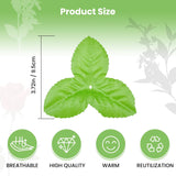 50Pcs Bulk Artificial Leaves, Silk Greenery Fake Rose Flower Leaves For Diy Wedding Bouquet Wreaths Vine Garlands Supplies