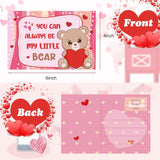 72 Pcs 4 X 6 Inch Happy Valentine'S Day Themed Blank Postcards From Teacher To Students Valentines Notecards For Kids Valentine Cards Valentines Postcards For Teachers To Send To Students Gifts