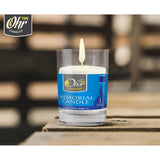 Ohr Yahrzeit Memorial Candles - 1 Day & 24 Hour Yom Kippur Jewish Candles In Glass Tumbler - 12 Pack