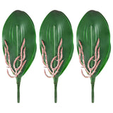 Phalaenopsis Orchid Leaves Fake Leaves Real Latex Touch Plants Arrangement