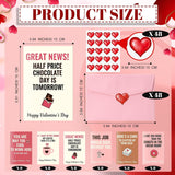 48 Pack Cards With Envelopes And Stickers 6 Elegant Designs For Party Supplies(Pink,Coworker Valentines Day Style)