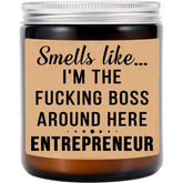 Entrepreneur Gift - New Busines Owner - Opening A Small Business Present Idea For Men And Women - Funny Starting A Business Gift - Soy Candle